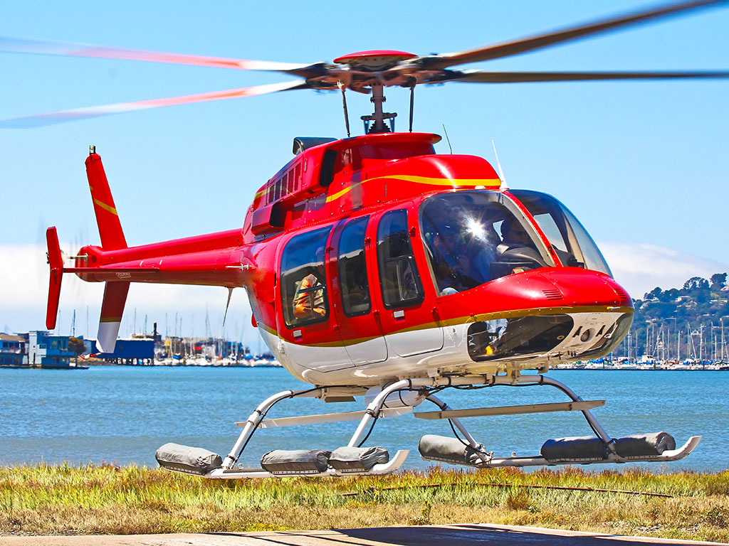 LMF brings BELL 407GXP helicopter from Texas to Sichuan